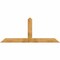 Ekena Millwork Portland Rough Sawn Timber Gable Bracket, Western Red Cedar, 84"W x 35"H x 4"D x 6"F, 10/12 Pitch GBW084X35X0406POR00RWR - alternate 1